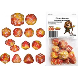 Set 14 dés Flame Arrows